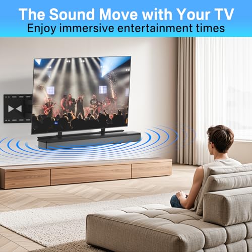 Notiela Sound Bar Mounts Under Tv For Samsung, Vizio, Lg, Bose Under Tv Soundbar Mounts Adjustable Height & Depth Sound Bar Mounting Bracket Under Tv Or Above Tv Sturdy Soundbar Tv Bracket Hold Up To 35 Lbs thumb #5