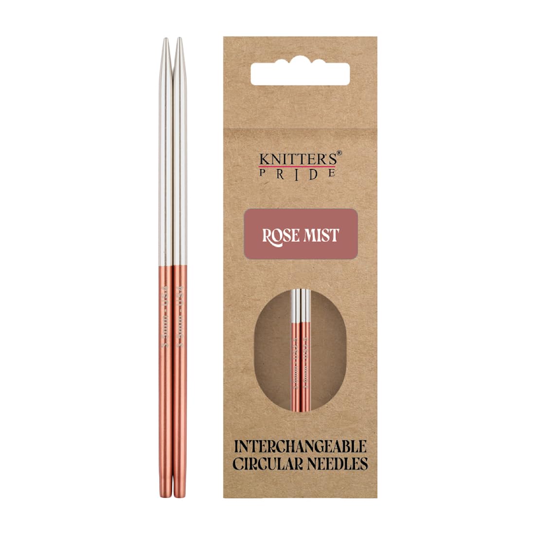Knitter's Pride Rosemist Interchangeable Knitting Needle tip 3.50 mm, 13 cm - 1 piece