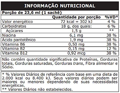 Probiótica Carb Up Black Gel de Morango, 10 Sachês X 30 Gr