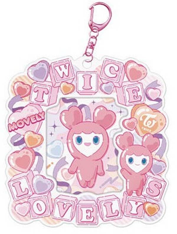Amazon | 【MOVELY (ハートデザイン)】TWICE LOVELYS カードホルダー