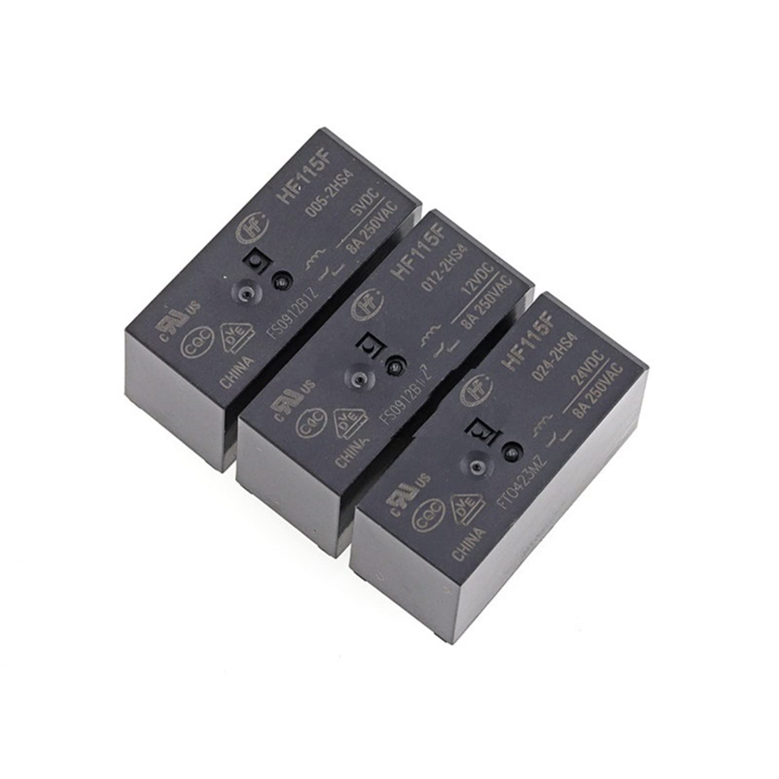 GJZIFGFWQ 10pcs/lot Relay JQX-115F HF115F-005 012 024 048-2HS4 2ZS4 8A 6PIN(HF115F-048-2ZS4)