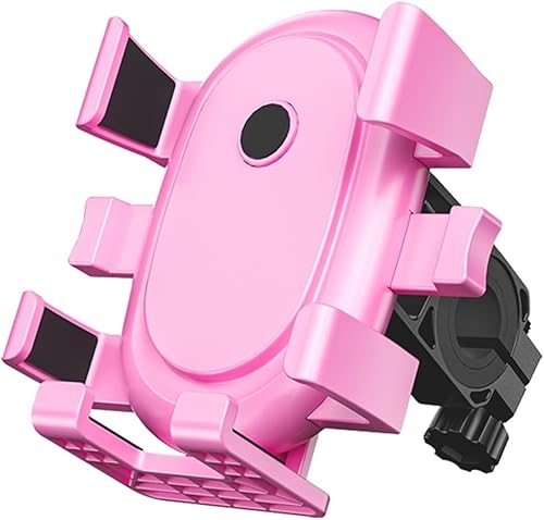 WSNDM Soporte universal para teléfono móvil para bicicleta, ajustable, a prueba de golpes, operación con una sola mano para motocicleta scooter WSNDM Soporte universal para teléfono móvil para bicicleta, ajustable, a prueba de golpes, operación con una sola mano para motocicleta scooter
