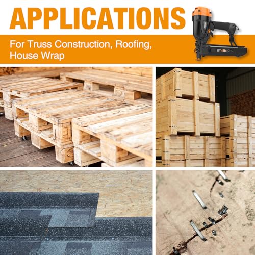 Freeman PWC50 Pneumatic 16 Gauge 1" Wide Crown Stapler for Senco P Type Staples