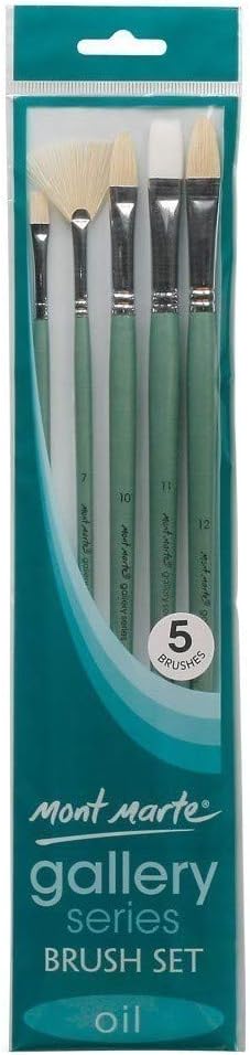 Mont Marte Gallery Series Brush Set 5-Pieces