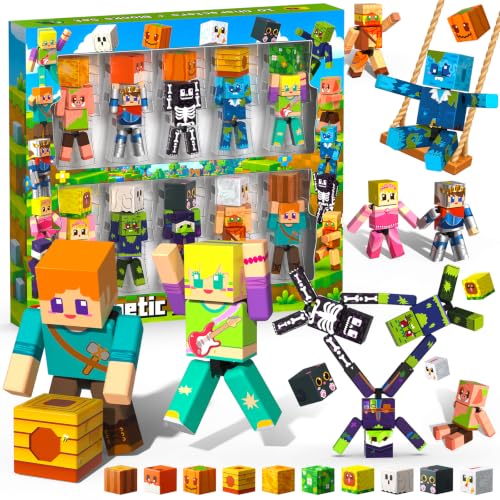Magneverse 20 Pcs Magnetic People Figures for Kids - Magnet Toys