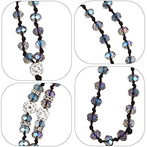 Abaodam Alça criativa para pendurar telefone requintada corrente de cristal feita à mão para telefon