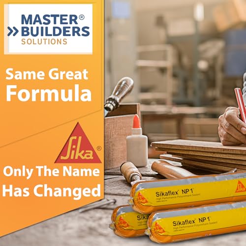 Sikaflex NP1 20oz Polyurethane Sealant (Pack of 10, White) with AWF PRO Convertible Sausage Caulk Gun 25:1 Thrust Ratio - Thumbnail 7