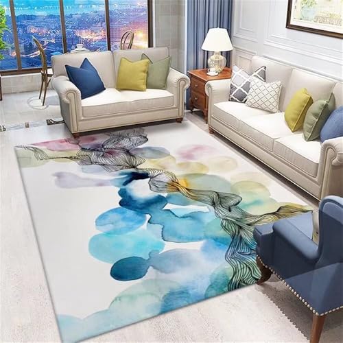 Tapis terrasse extérieur bleu d'encre pour embellir vos salons de jardin - 2