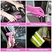 HLWDFLZ Car Roadside Safety Kit - 129pcs Pink Winter Emergency Road Side Assistance Kits Auto Essential Kit for Men, Women, Teen