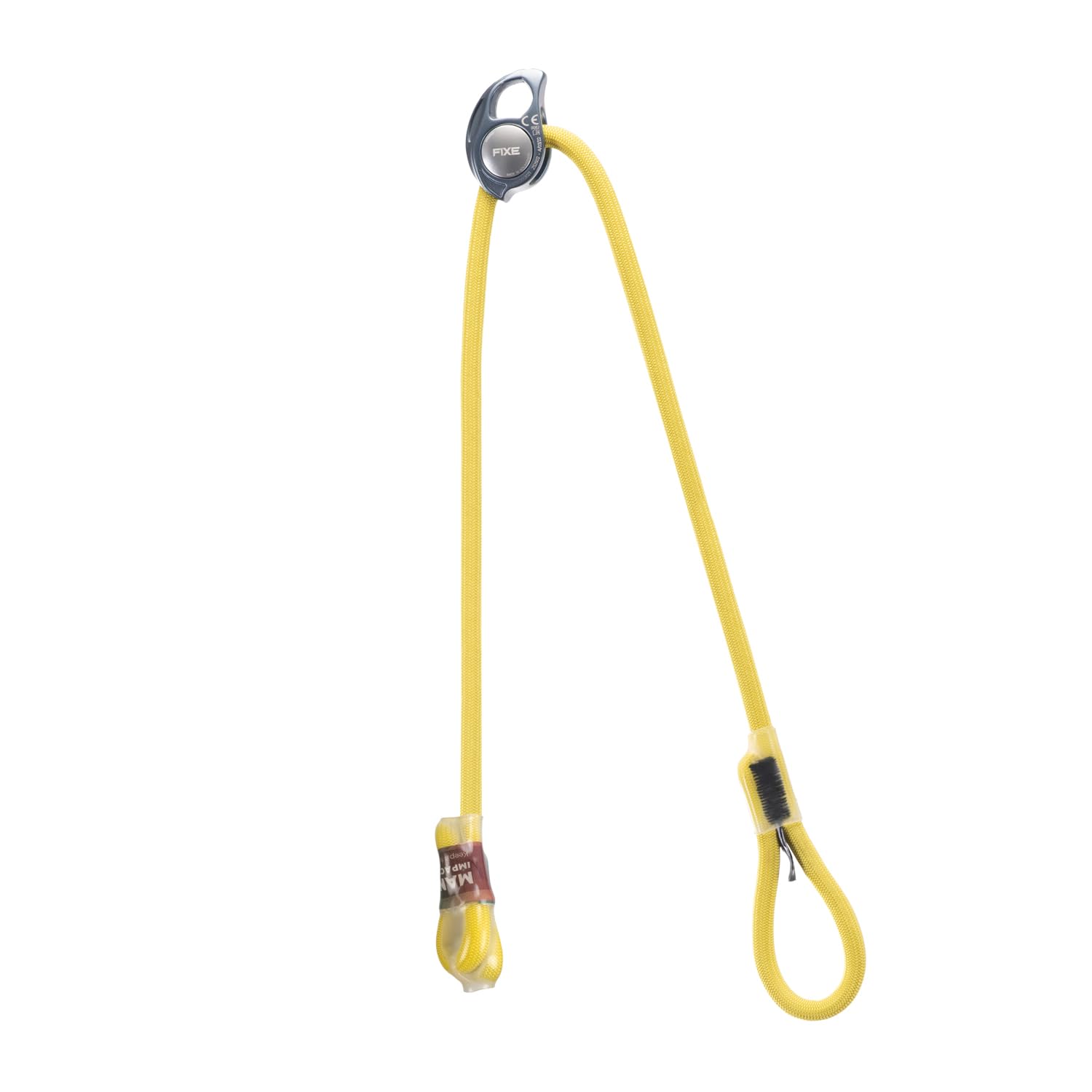 FIXE - Manso Cabo Dinámico Regulable para Escalada y Alpinismo, Bloqueador de Cuerda con Ajuste Preciso, Cuerda Full Dry 9mm, Seguridad en Altura, Certificación CE EN17520