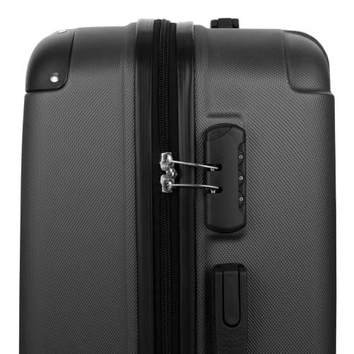 Kit Conjunto de Malas de Viagens Para Bordo Fibra Rígida ABS 2un