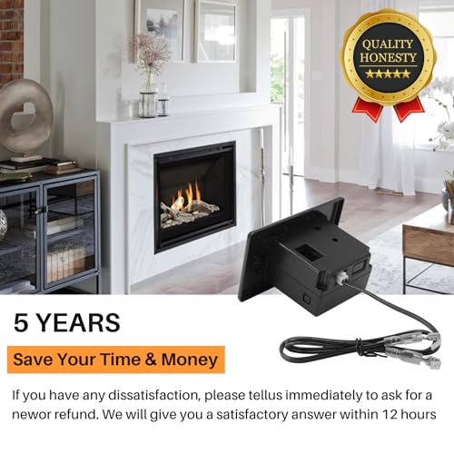 Wofunpart WYC-008 New Upgrade Fireplace Remote Control Thermostat Kit, Millivolt Gas Valve Fireplaces And Stoves thumb #6
