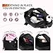 SKYSPER Small Gym Bag for Women - Mini Tote Bag with Wet Compartment, Lightweight Waterproof Gym Duffle Bag for Sport, Commute, Fashion & Cute & Compact Bag for Girl (Black)
