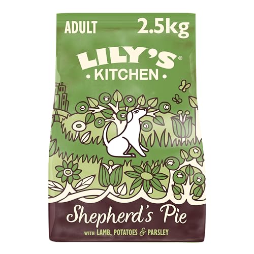 Lily's Kitchen Alimento seco completo para perros adultos, con cordero, 2.5 kg