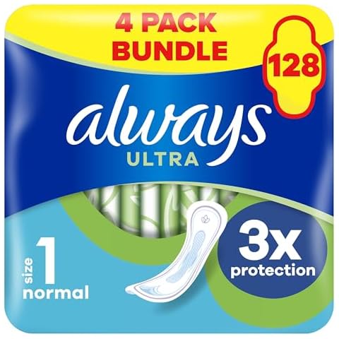 Always Ultra Thin Sanitary Towels with Wings Cover
