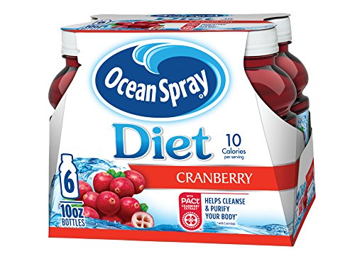 Ocean Spray Diet Cranberry Juice Drink, 10 Fl Oz Pouch (pack of 6)