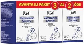 Ocean Glukozamin Kompleks 180 Tablet (3 al 2 öde)