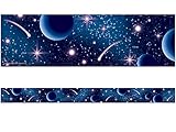 Teacher Created Resources Blue Stellar Space Straight Border Trim (5852)