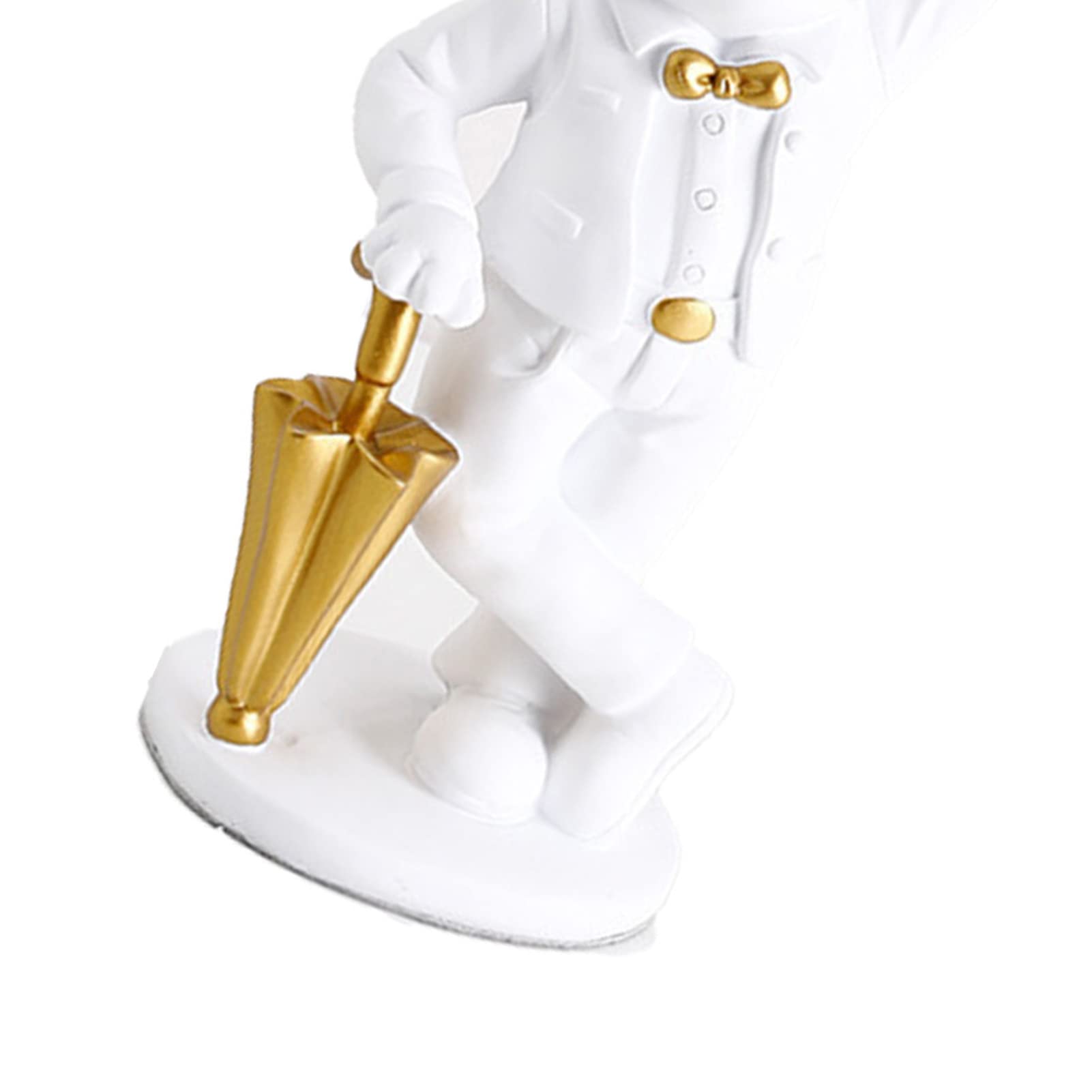 Estatua de bandeja de bulldog para almacenamiento de escritorio y papelería