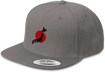 Speedy Pros Snapback Hat for Men Flat Brim Hats Japan Flag Map Kyoto Tokyo Japanese Embroidered Flat Bill Hat Acrylic