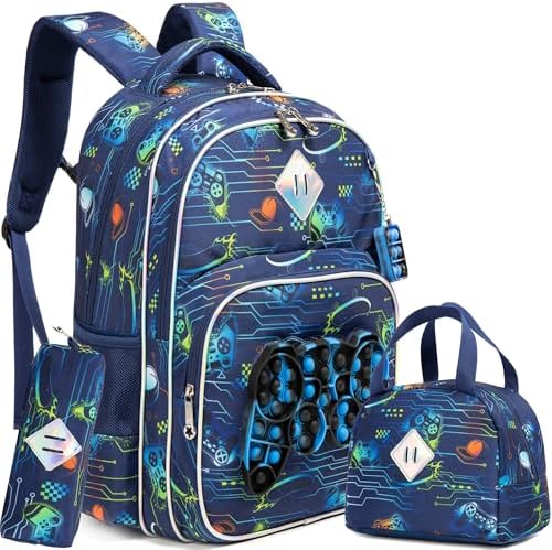 Meetbelify Bowknot Rolling Backpack for Gilrs Backpacks with Wheels Kids Wheeled Suitcase Luggage