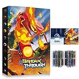  Bulanuo Carpeta de Tarjetas Compatible con Tarjeta de Pokémon, Carpeta de Soporte de álbum con 4 Tarjetas coleccionables de Bolsillo, Capacidad para 240 Tarjetas - Scolipede（XY）