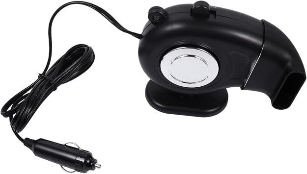 ABOOFAN Car Hot-air Blower Modes Vehicle Warmer for Fast Defrosting and Defogging Rotatable Base for Use Cars and Suvs