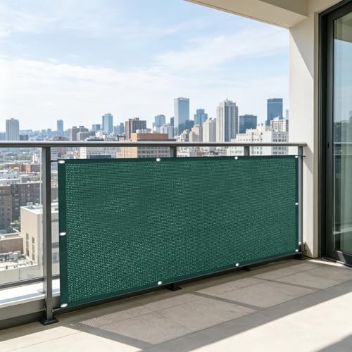Pantalla de privacidad de 100x230 cm resistente al viento y rayos UV para balcón 2