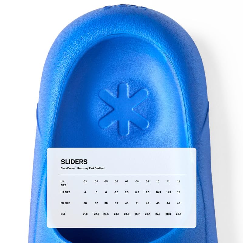 Image of LUDIC Sliders for Men and Women | CloudFrame Technology | Ultra-Soft EVA Cushion | Wide Toe Box | Relaxing Comfort | Sliders for Men & Women