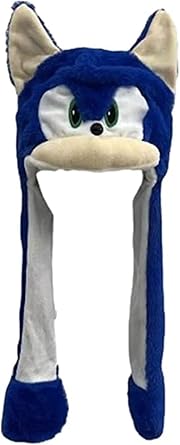TCB Creations Sonics Character Face Laplander Beanie With Pockets Hat