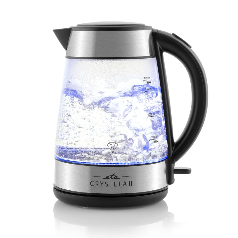 Bouilloire en verre pour le thé ETA Crystela II | Vos matins lumineux en famille 1,7L