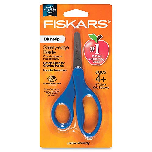 Fiskars 5 Inch Blunt-tip Kid Scissors, Blue - image 7