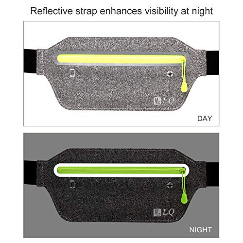 Ajcoflt Cinto de cintura multifuncional bolsa ultraleve bolsa de cintura à prova d'água Bolsa de co