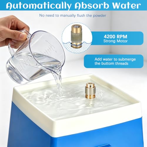 BRGD Automatique Ponceuse à Verre, 4200 tr/min Moulin Portable avec Plaque D'impact et Accessoires Universels pour Carreaux de Mosaïque, Vitraux et Céramique – vue 5