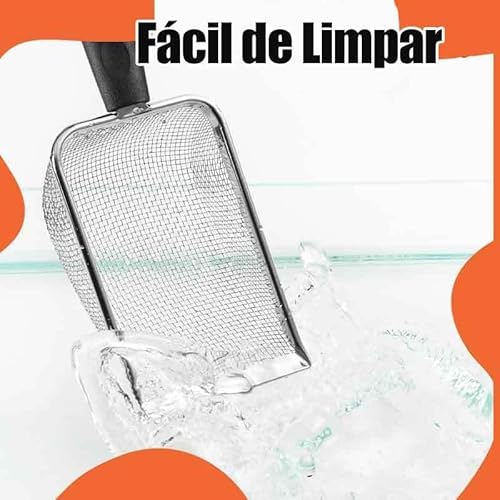 Ferramentas De Limpeza para Animais De Estimação Pá De Aço Inoxidável Tela De Malha Rede Areia Gato