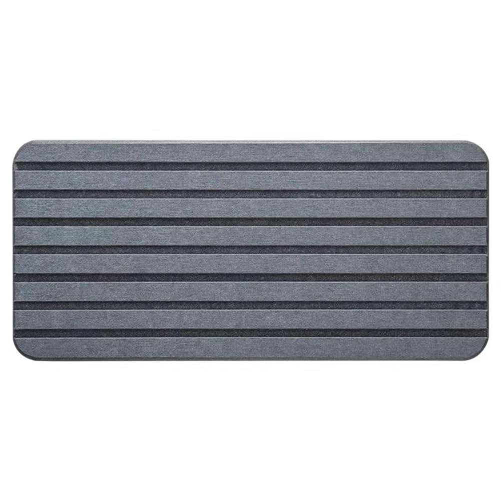 Aundhegrtt For Kitchen for Hand Soap Compatible, 2 Absorbent Diatomaceous Earth Coasters, Stone Trays& Drying Mats for Countertop Use