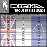 Richa Monza Leather Motorcycle Trousers 