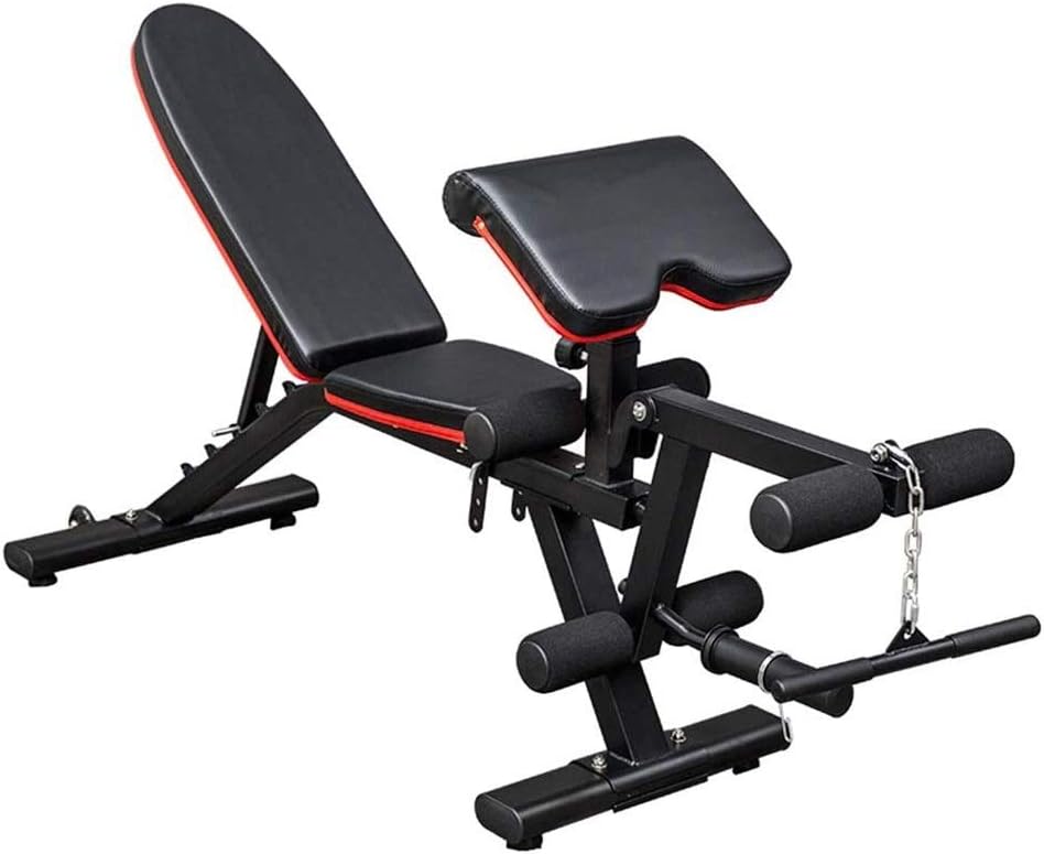 Home and Gym Training Multi-Purpose Weight Bench Foldable Flat Bench Press Adjustable Weight Benchfor Full Body Workout