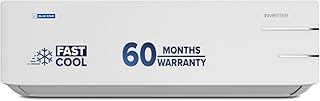 Blue Star 2 Ton 3 Star, Inverter Split AC (Copper, Convertible 5 in 1 Cooling, Auto Defrost, Dust Filters, Blue Fins, IC32...