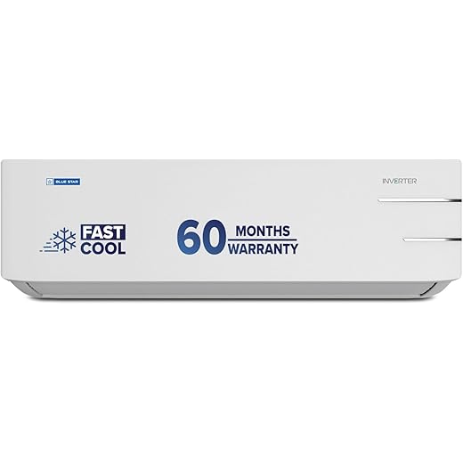 Blue Star 1 Ton 3 Star 60 Months Warranty Inverter Split AC