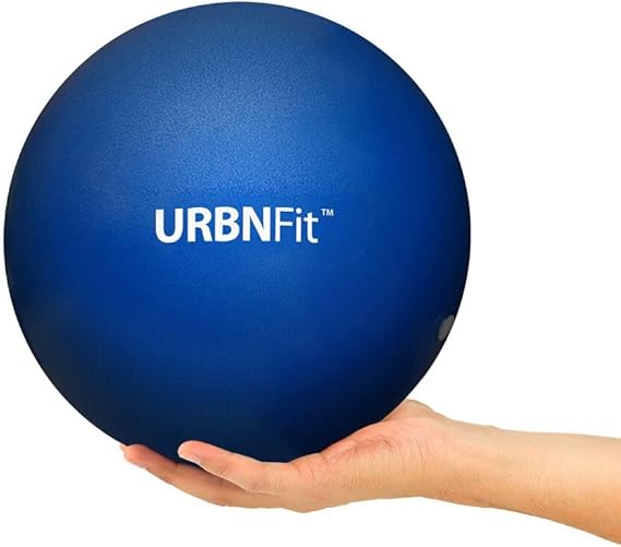 URBNFit Small Exercise Ball 9inch Mini Pilates Ball with Fitness