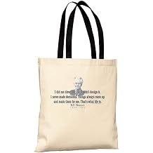 Tote Bag - B.F. Skinner Quote - I did not direct my life