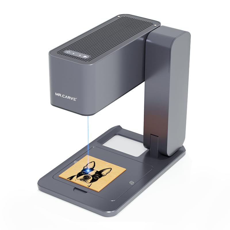 MR.CARVE C1 Auto-focus Laser Engraving Machine Portable for non-metal materials DIY working area 80mm*80mm