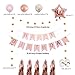 12th Birthday Decorations for Girls，Rose Gold 12 Birthday Party Decoration for Her，Rosegold Balloons Decoration for Girls Women 12th Birthday Party Supplies