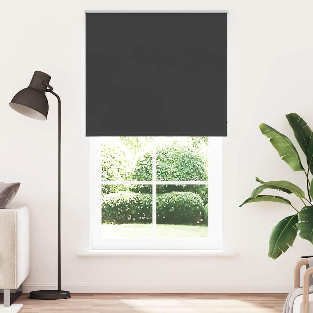 Verdunkelungsrollo, 121,6 cm, Polyester | 100 % Polyester, leicht zu reinigen, Wand- oder Fenstermontage, Kindersicherung