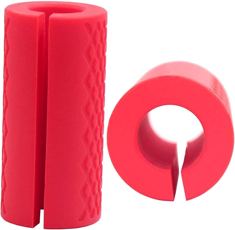 Strainho Barbell Grips In Pairs, Dumbbell Rubber Grips for