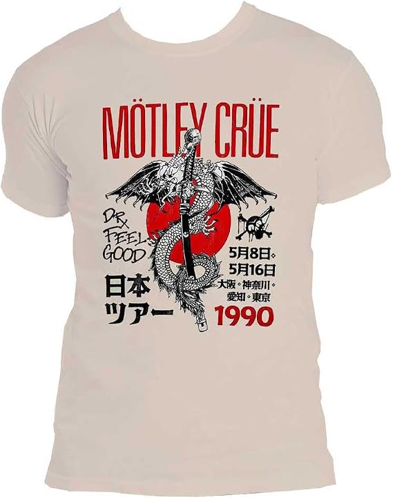 Rock Off officially licensed products Motley Crue T Shirt Dr