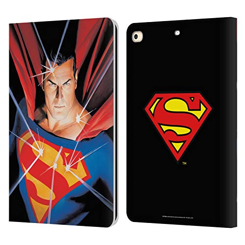 Housse iPad 9.7 Superman en cuir Alex Ross Mythology