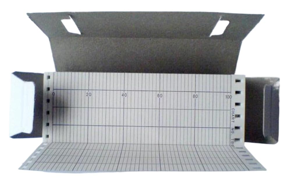 1pc new Paper recorder printing paper 114 * 40mm long 16 meters folding type (B9565AW)