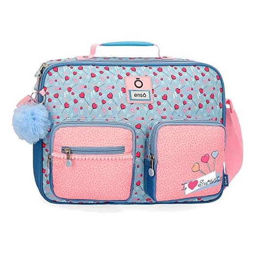 Enso I love sweets - Cartera Escolar, 38 cm, Multicolor